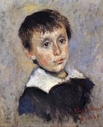 Клод Моне Портрет Жана Моне 1880г